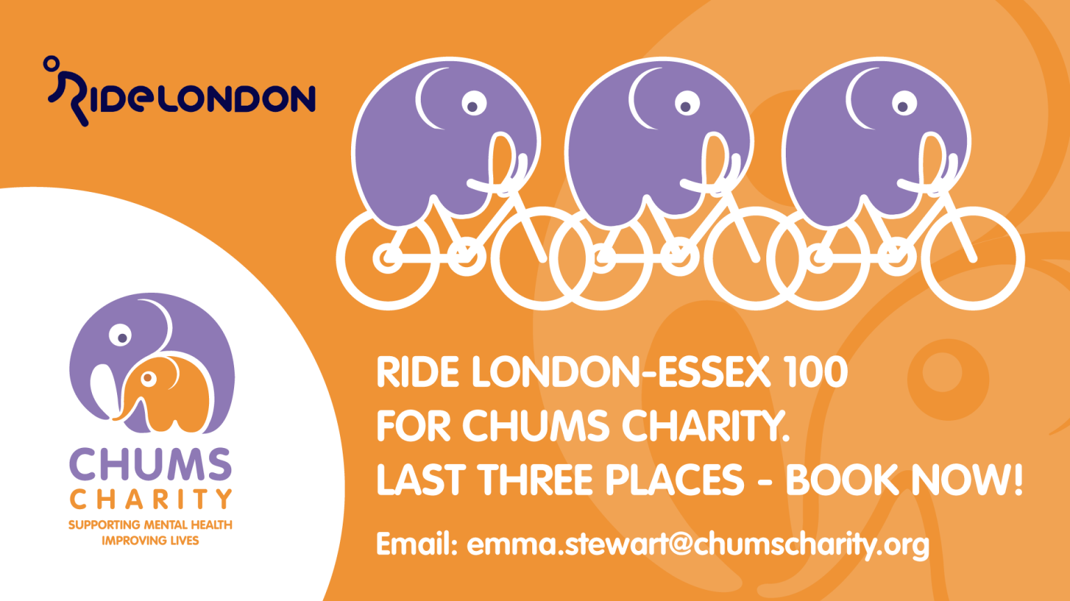 Ride London CHUMS Charity