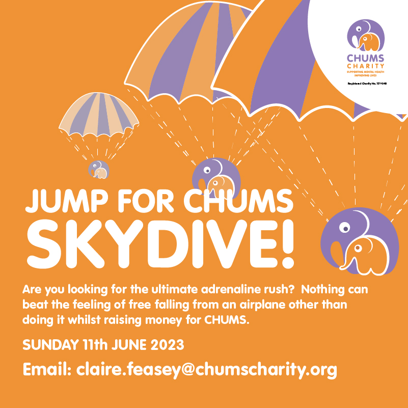 Jump for CHUMS in June 2023