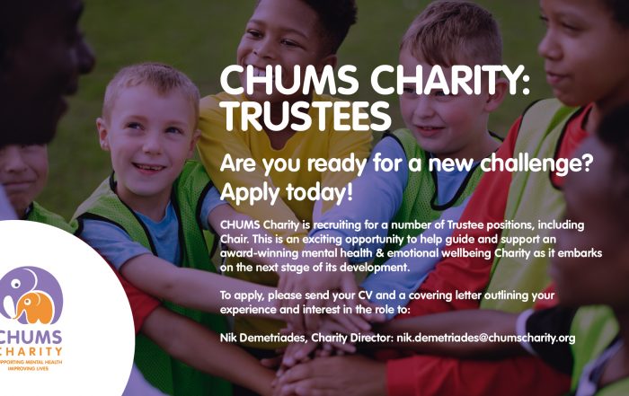 Beomce a Trustee of CHUMS Charity